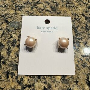 kate spade Blush Pearl Gumdrop Stud Earrings